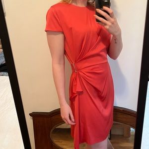 Pink Diane Von Furstenberg silk dress